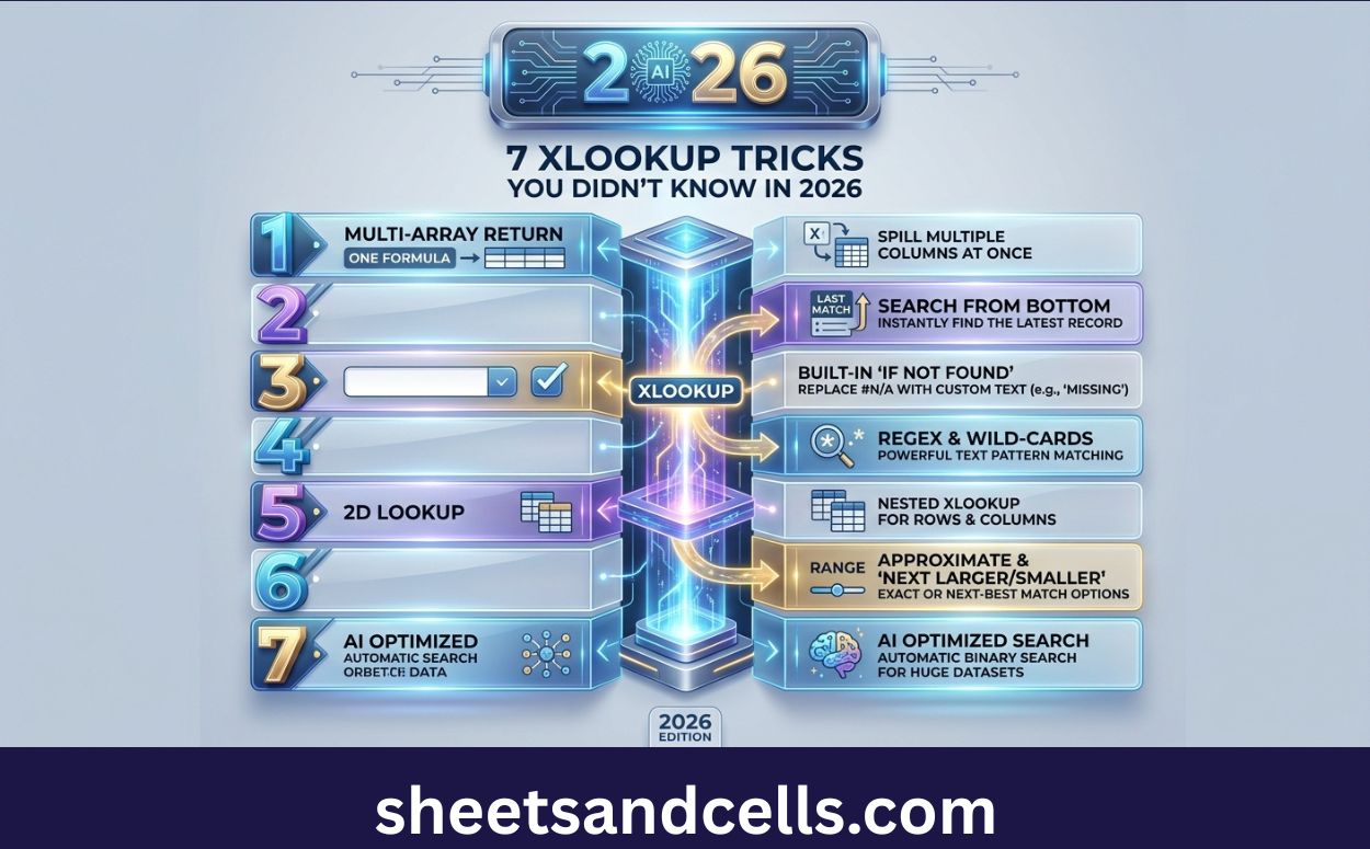 7 XLOOKUP tricks you didn't know in 2026