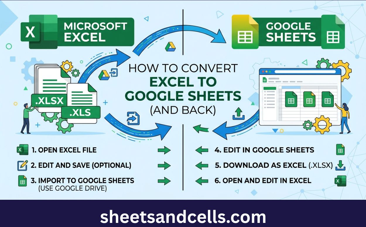 How to Convert Excel to Google Sheets (and Back)