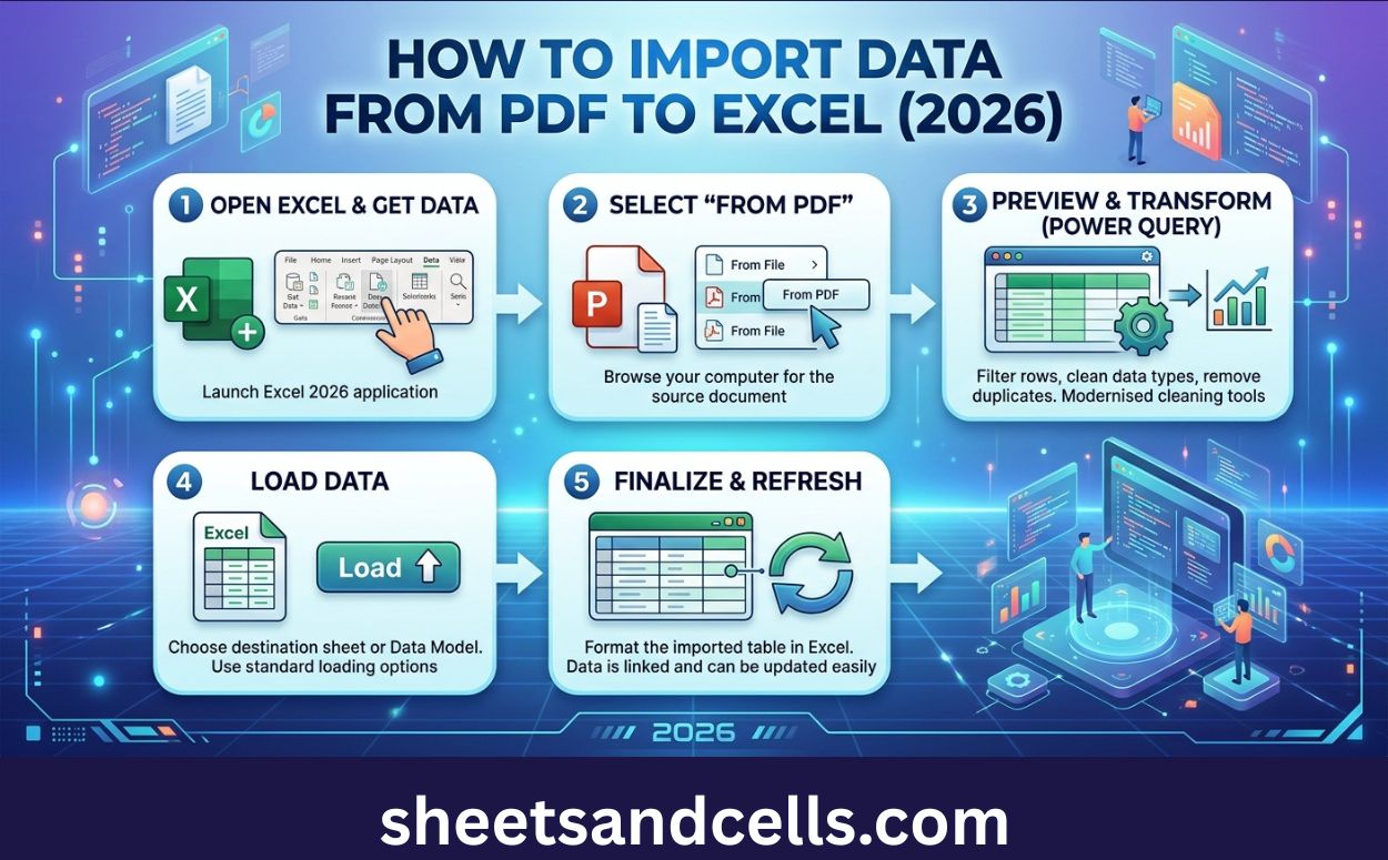 How to Import Data from PDF to Excel (2026)