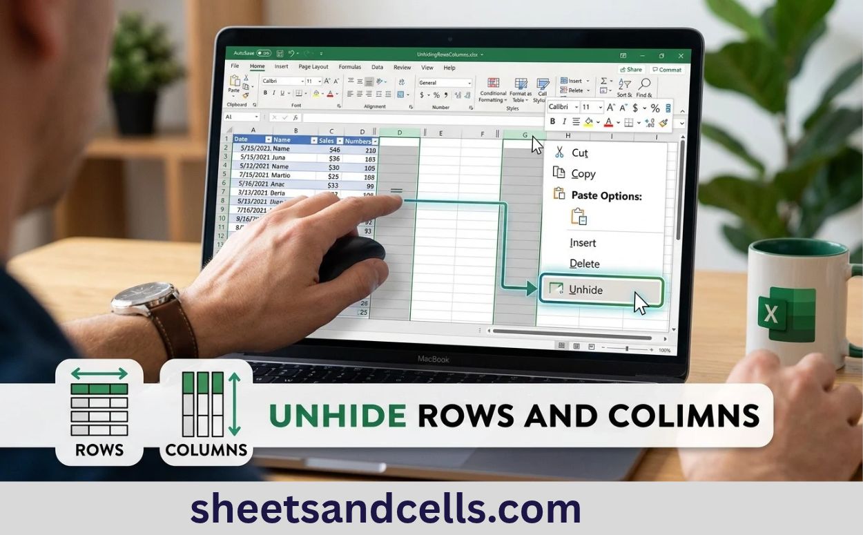 how-to-unhide-rows-in-excel-2026